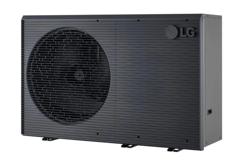 Toplotna črpalka LG Monoblok S II Black R290, HM091HFS.UA41, 9 kW